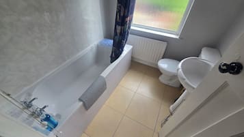 Free toiletries, hair dryer, towels, soap