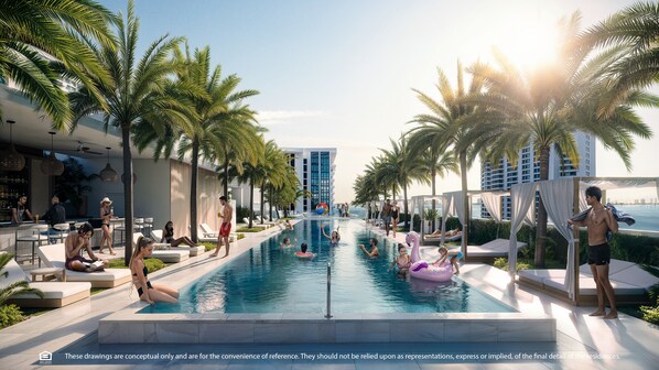 Outdoor pool - Vida Hotel & Residences (Miami)