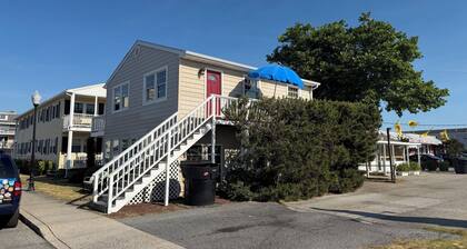 This Beach cottage is close to everything and just steps from the Beach !