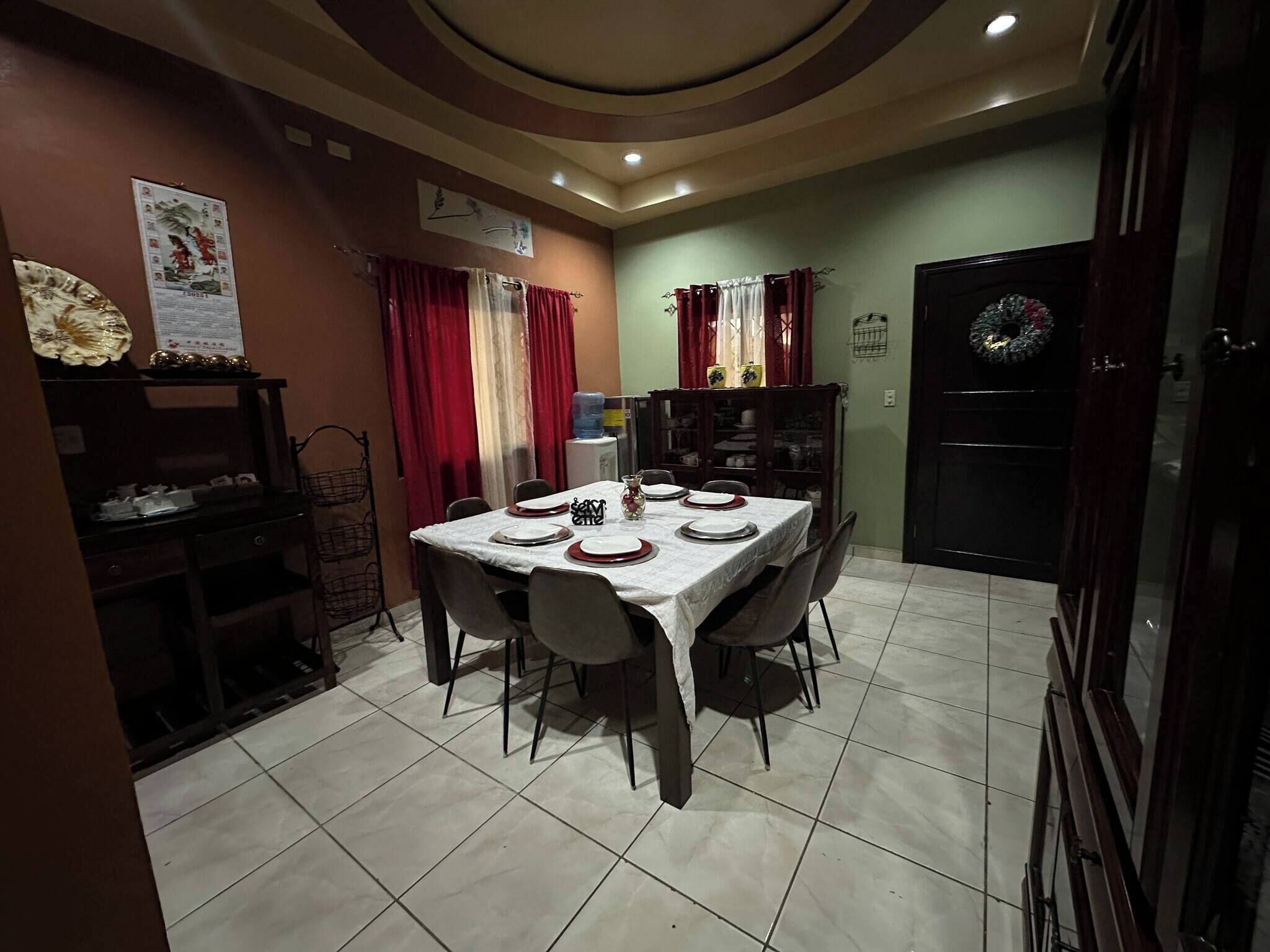 Ferienhaus, 4 Schlafzimmer, barrierefrei, Raucher | Esszimmer