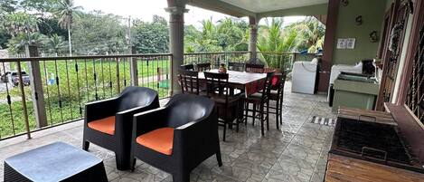 Ferienhaus, 4 Schlafzimmer, barrierefrei, Raucher | Speisen im Freien