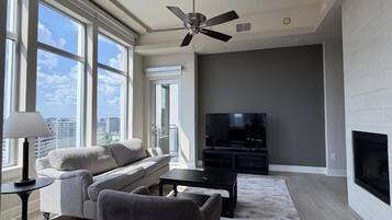 Penthouse | Área de sala de estar