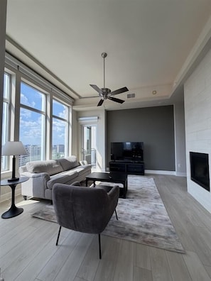 Penthouse | Área de sala de estar