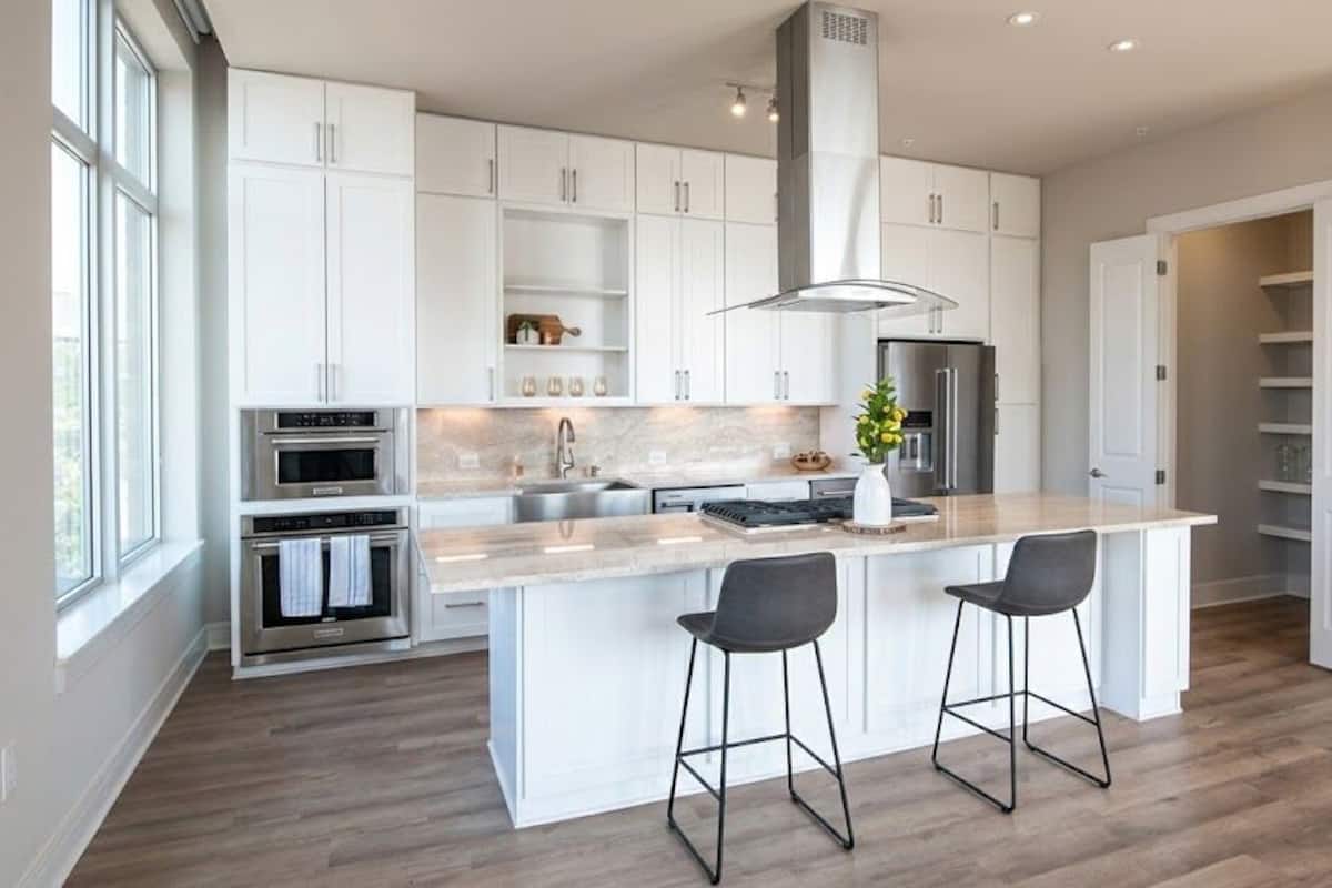Suite, 2 Bedrooms | Private kitchen | Full-size fridge, microwave, stovetop, dishwasher
