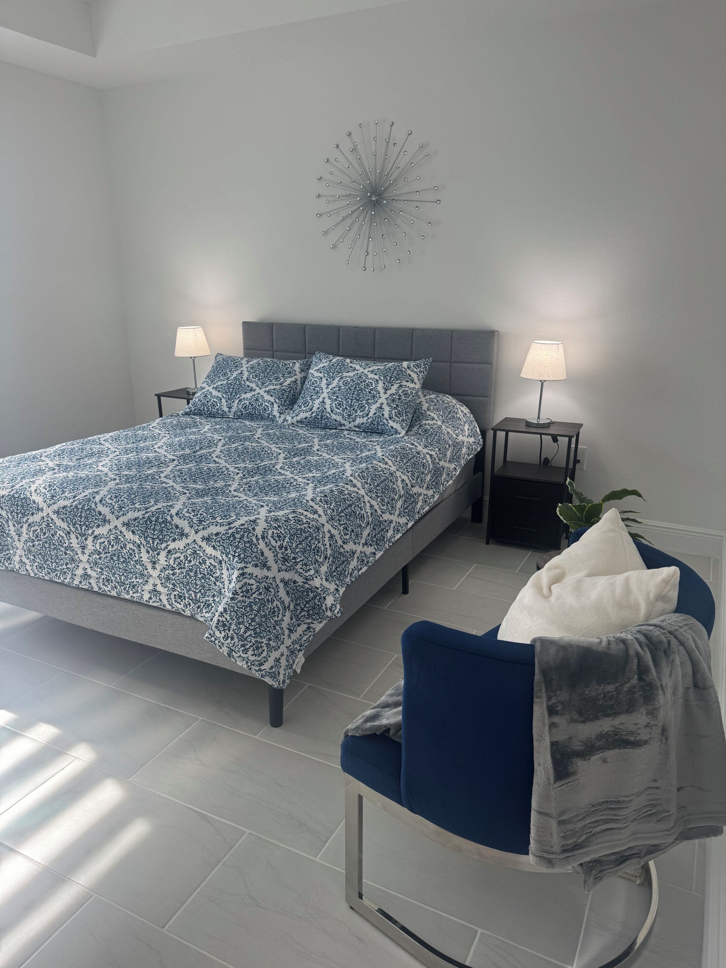 3 bedrooms, iron/ironing board, free WiFi, bed sheets
