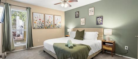 1 bedroom, iron/ironing board, WiFi, bed sheets