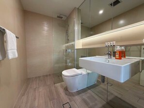 Bathroom - Stylish Ashfield Retreat with Easy CBD Access (Ashfield)