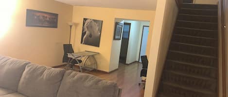 Smart TV y chimenea