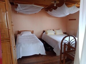 Basic Twin Room, Balcony, Mountain View - CHEZ JULIENNE  (Fianarantsoa)