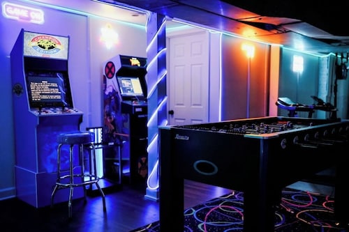 Theater • Game Room • Gym • Firepit • 4BR Home