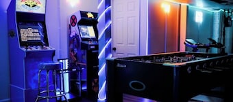 Theater • Game Room • Gym • Firepit • 4BR Home