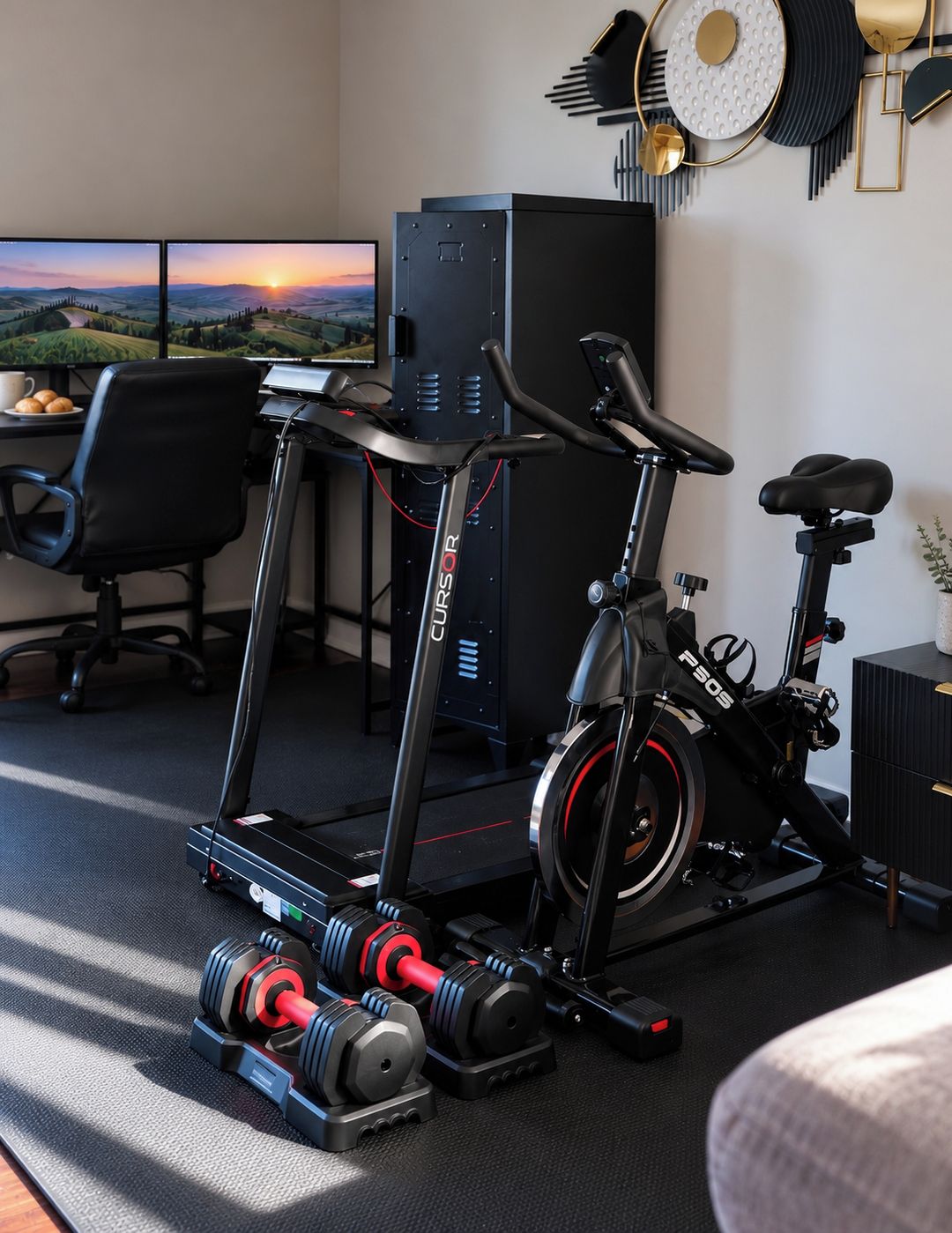 Fitnessbereich