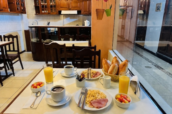 Kontinental frokost er inkludert hver dag