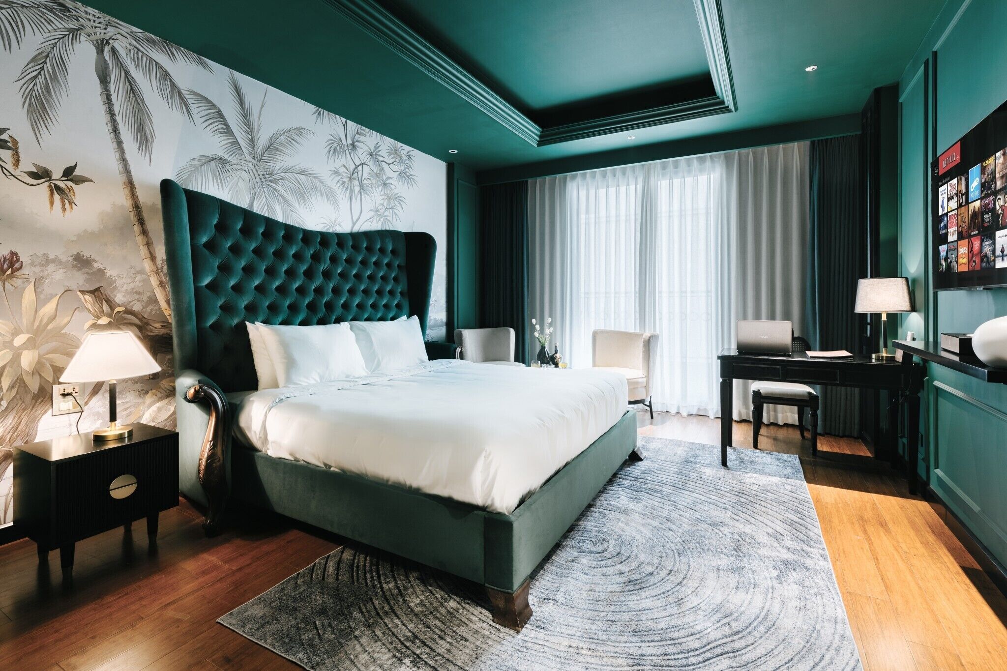 Deluxe Double Room, Balcony, Courtyard View | In-room safe, desk, soundproofing, free WiFi