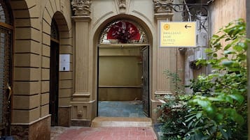 Entrada de l'allotjament