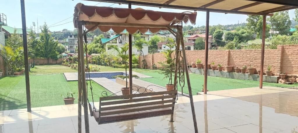 Deluxe Double Room, Balcony, Mountain View | Property grounds