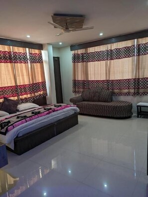 Deluxe Double Room, Balcony, Mountain View | Interior - Asian resort n farm  (Dharamshala)