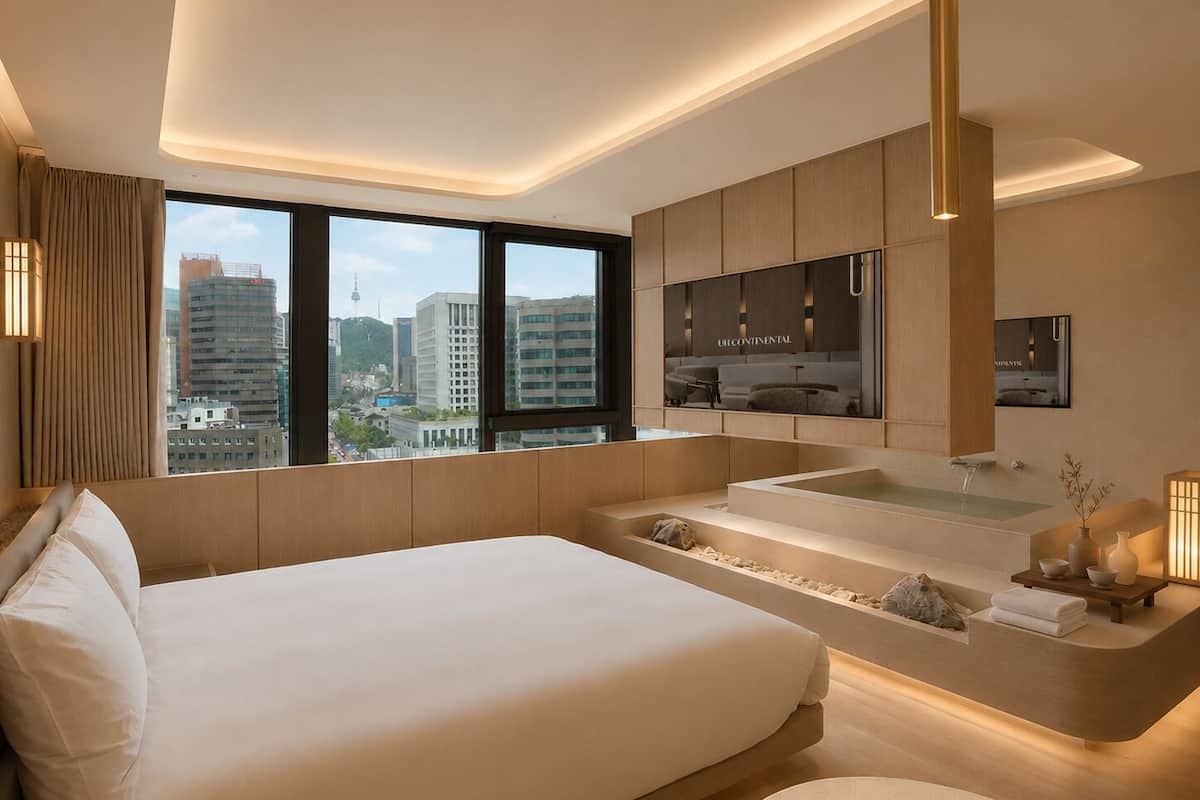 Deluxe Double Spa Room - City View | Vue de la chambre