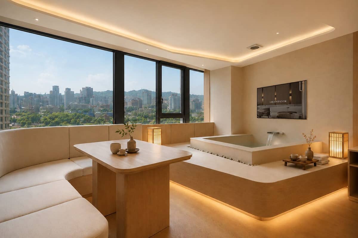 Premier Spa Suite - Plaza View | Vue de la chambre