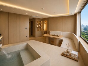 Premier suite, uitzicht op de stad