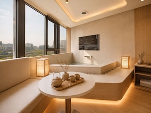 Deluxe Double Spa Room - Plaza View | Vue de la chambre