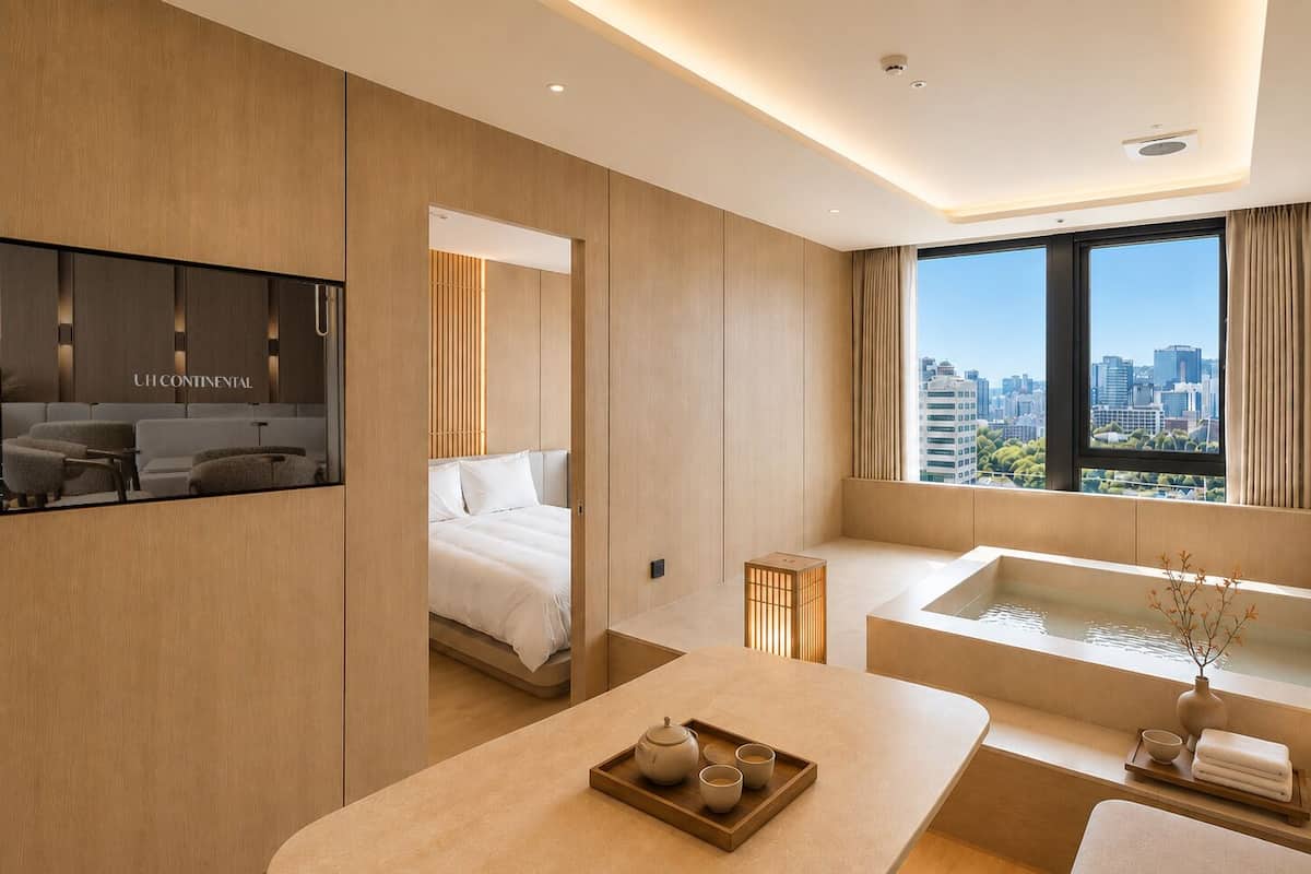 Private Spa Suite - Plaza View | Rideaux occultants, fer et planche à repasser, Wi-Fi gratuit