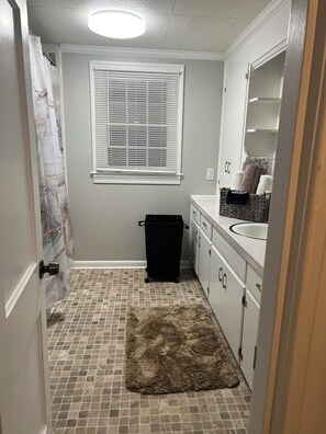 Hair dryer, towels, soap, toilet paper - Beautiful 3-bedroom house with AC in charming Danville (Danville)