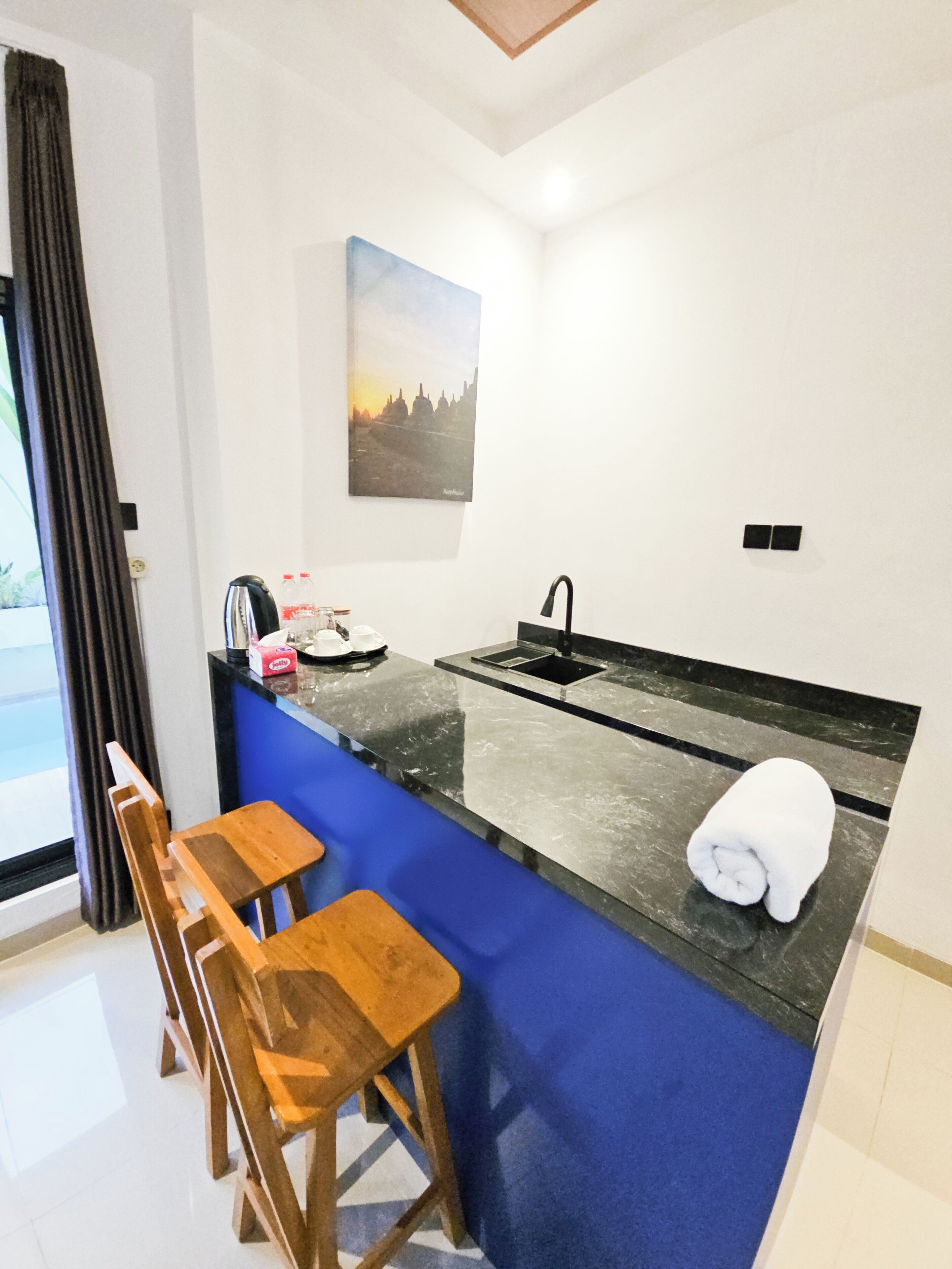 Kamar Twin Superior, patio, pemandangan kolam renang | Interior