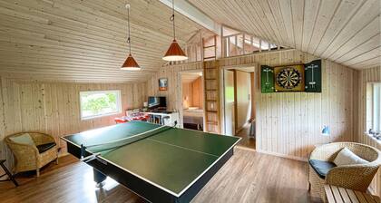 Beautiful home in Væggerløse with sauna