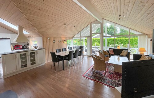 Beautiful home in Væggerløse with sauna