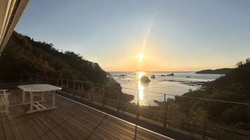 Family Villa, Balcony, Sea View | Terrace/patio