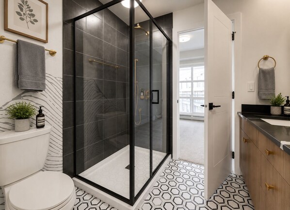 Bathroom - Currie Barracks Condo (Calgary)