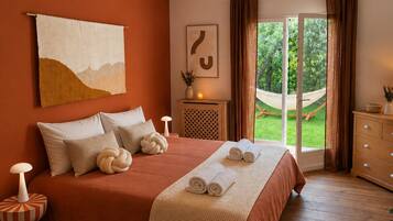 5 chambres, lit parapluie, Wi-Fi gratuit, draps fournis