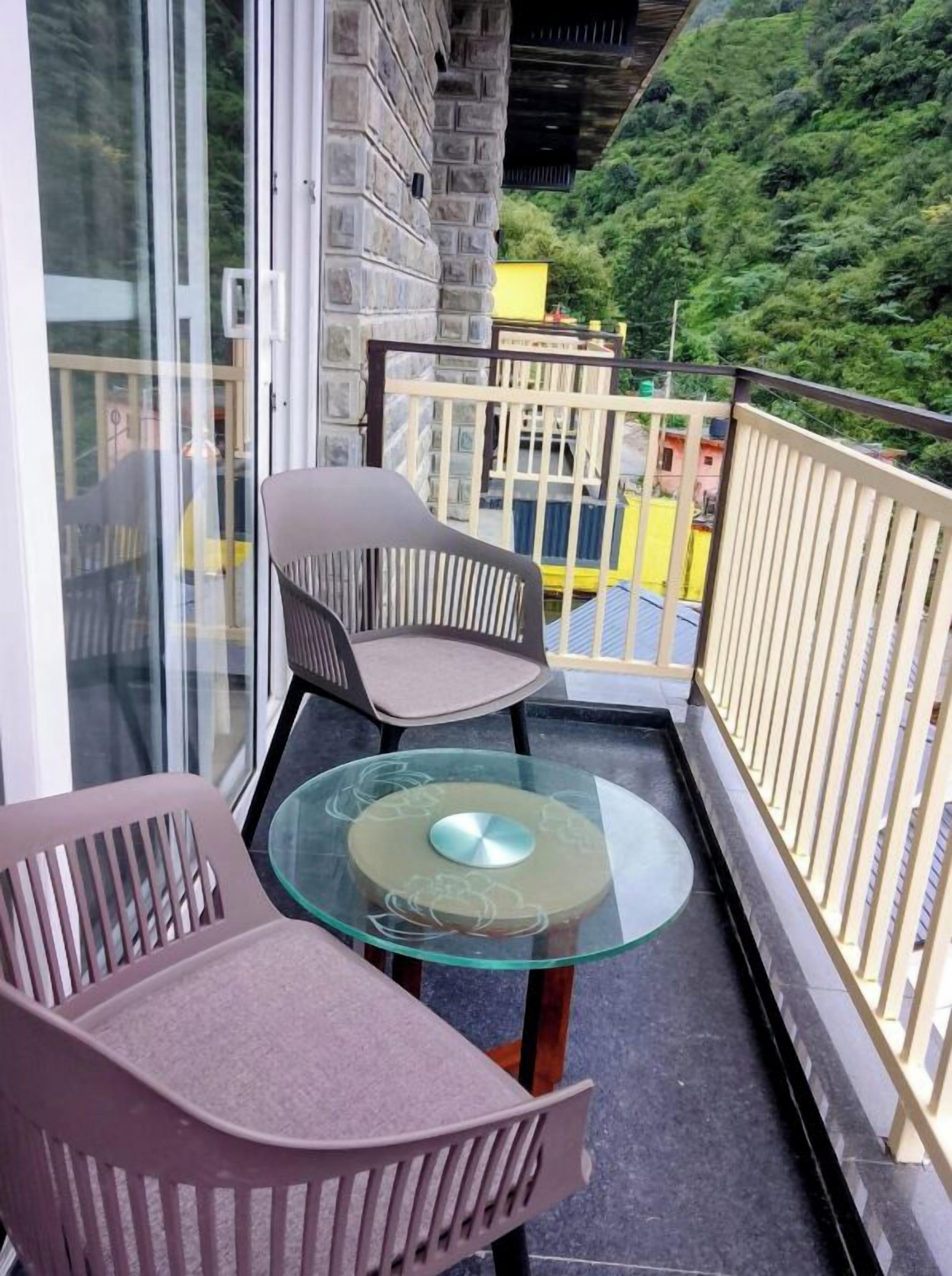 Deluxe-Zimmer, Bergblick | Balkon