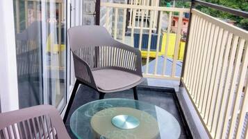 Deluxe-Zimmer, Bergblick | Balkon