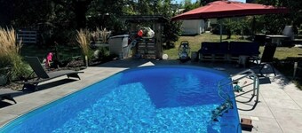 Country House with Pool & 2 Fireplaces | Sleeps 10 | Huge Garden Near the Spreewald