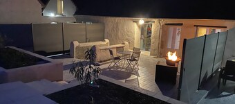 Farm with a pool