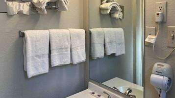 Dusche, Handtücher