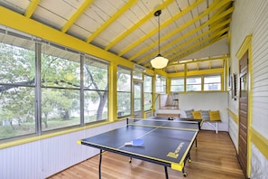 Games room - Historic Home on Beaver Dam Lake w/ Seasonal Dock (Cumberland)