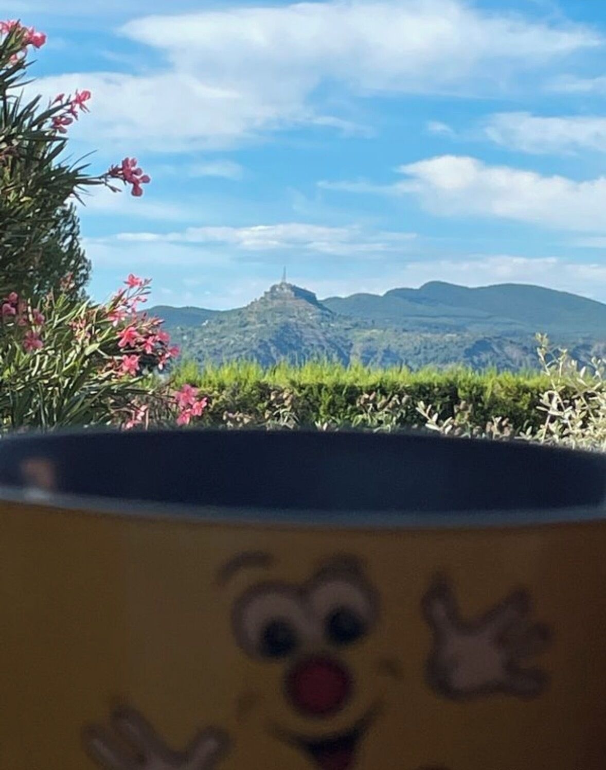 Vue depuis l’hébergement