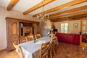 Dining - Holiday home with veranda in St. Renan (Saint Renan)