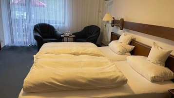 Family Double Room, Balcony, River View | In-room safe, blackout drapes, iron/ironing board, free WiFi
