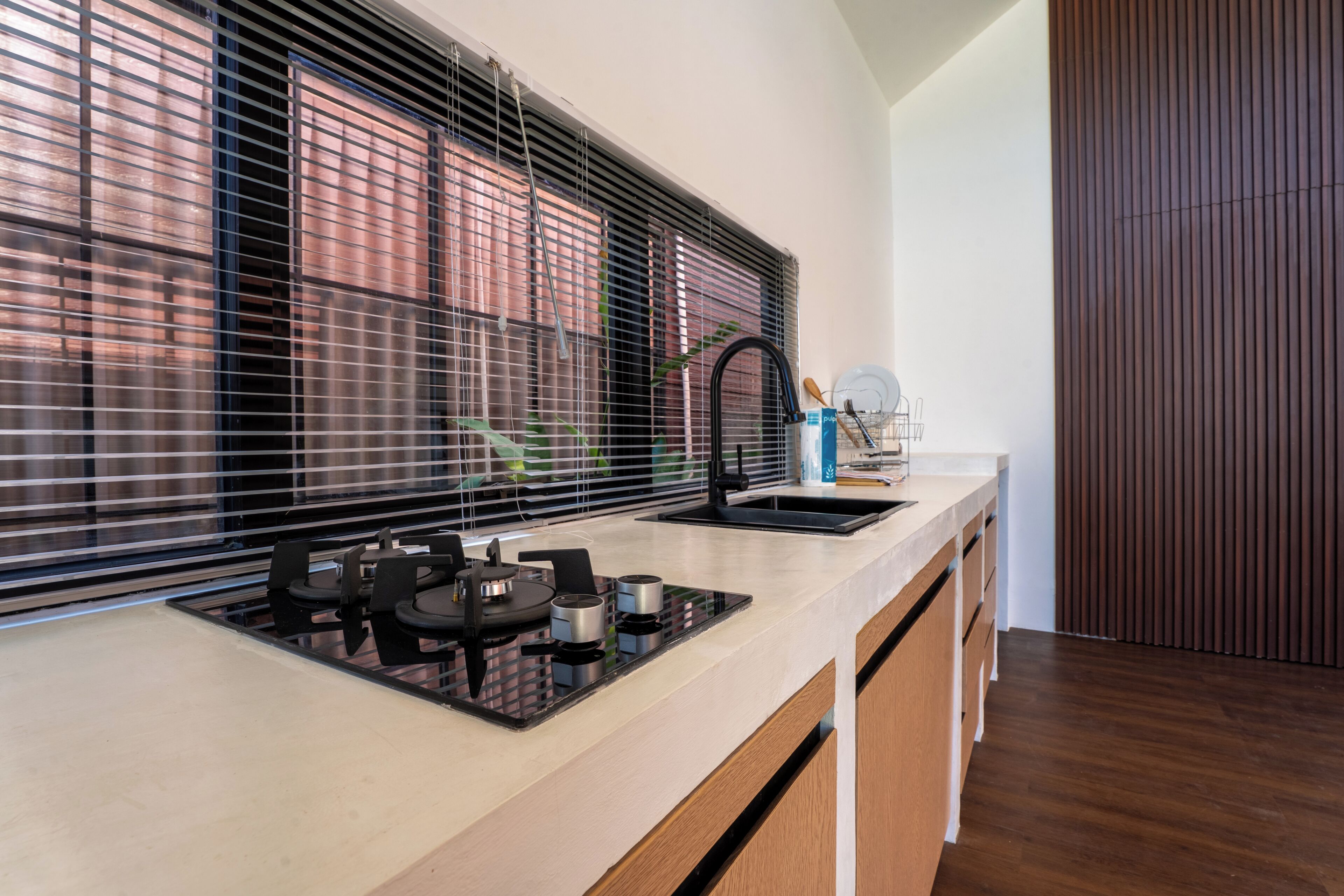 Villa, Pool View | Private kitchen