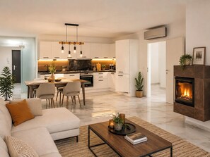 Living area - The Penthouse 5 by Interhome (Graz)