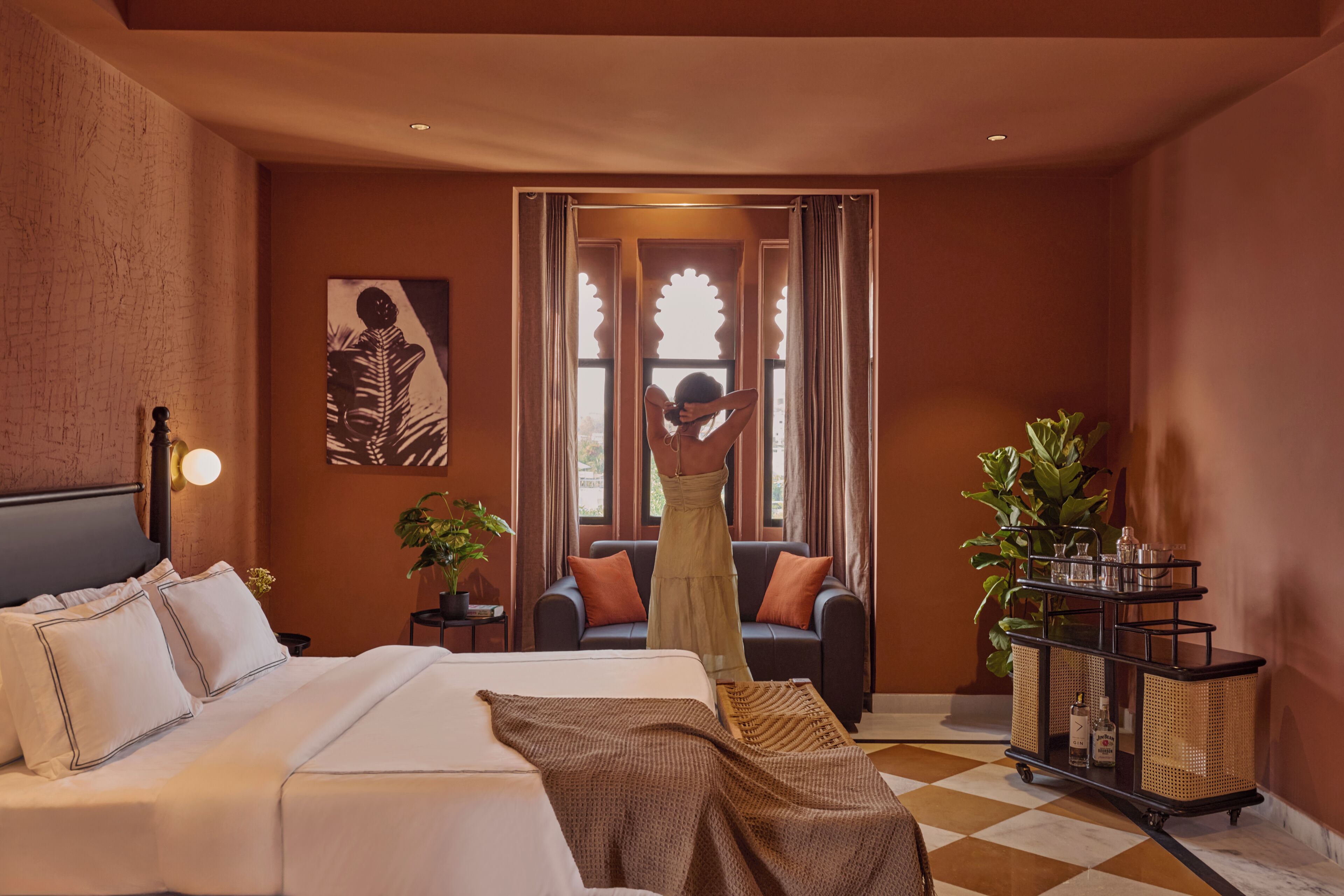 Maharaja Suite | Laptop workspace, blackout drapes, iron/ironing board (on request)
