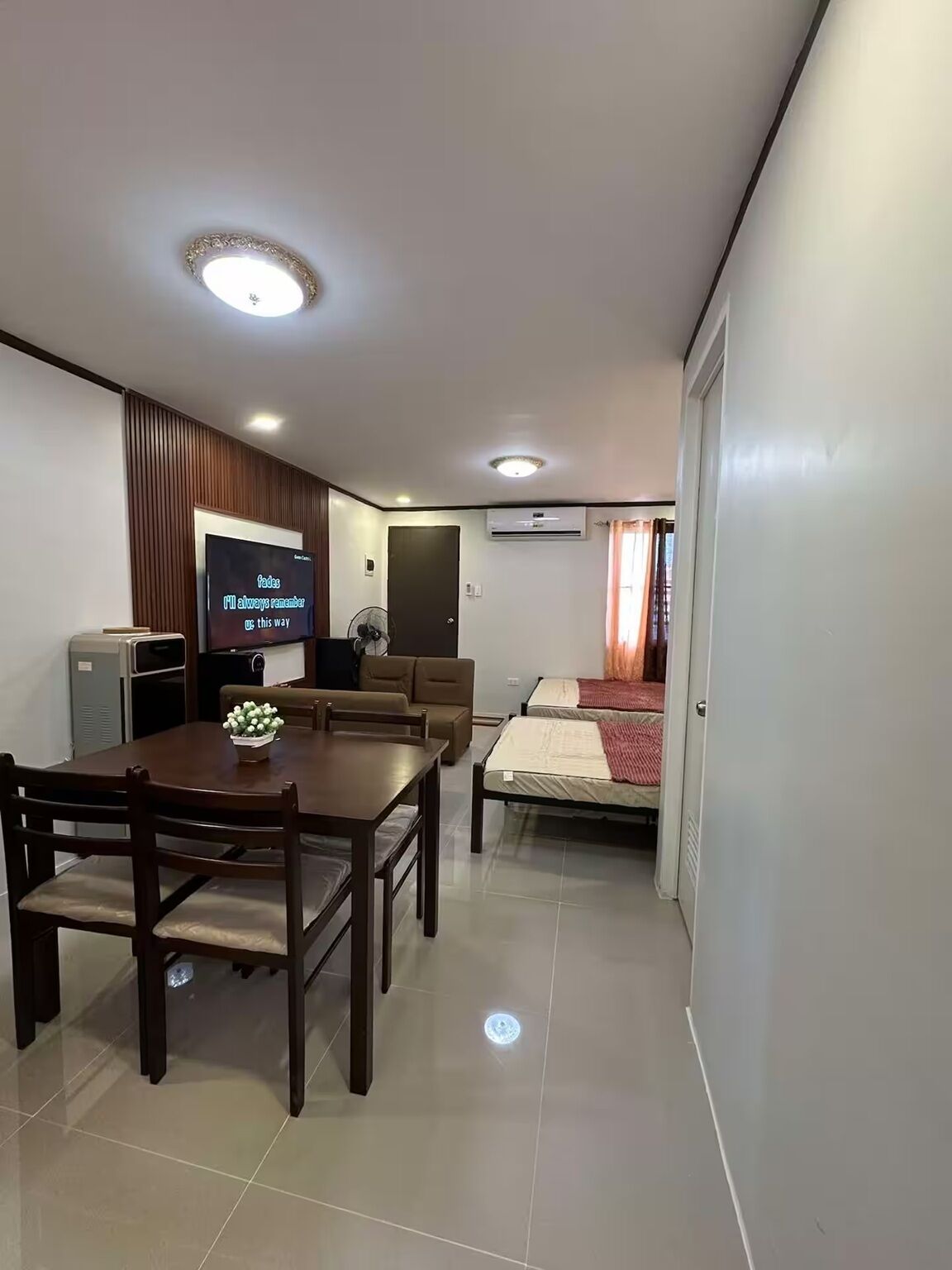 1 bedroom, WiFi, bed sheets