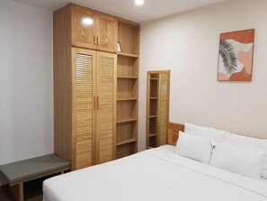Quarto casal básico | Wi-Fi de cortesia