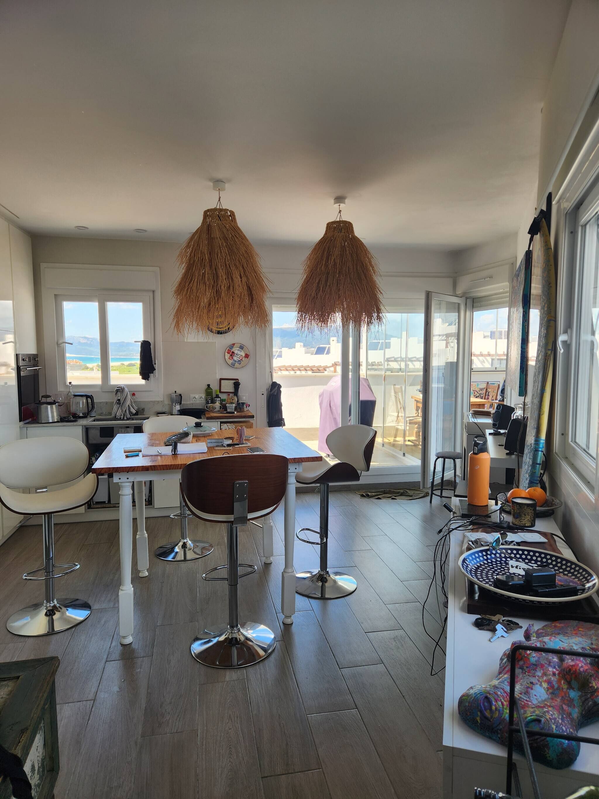 Apartamento, 2 habitaciones, accesible para personas con discapacidad, patio | Comedor