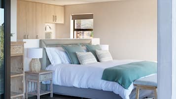 Villa, 4 Bedrooms, Patio, Ocean View | Premium bedding, blackout drapes, iron/ironing board, travel crib