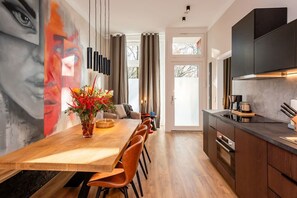 Private kitchen - Trendy Designer Apartment at Ostkreuz (Berlin)